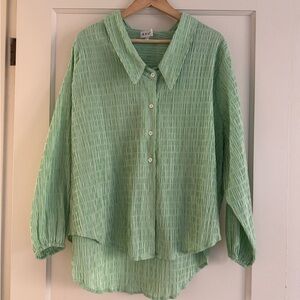 WRAY Nic Shirt in Lawn Stripe